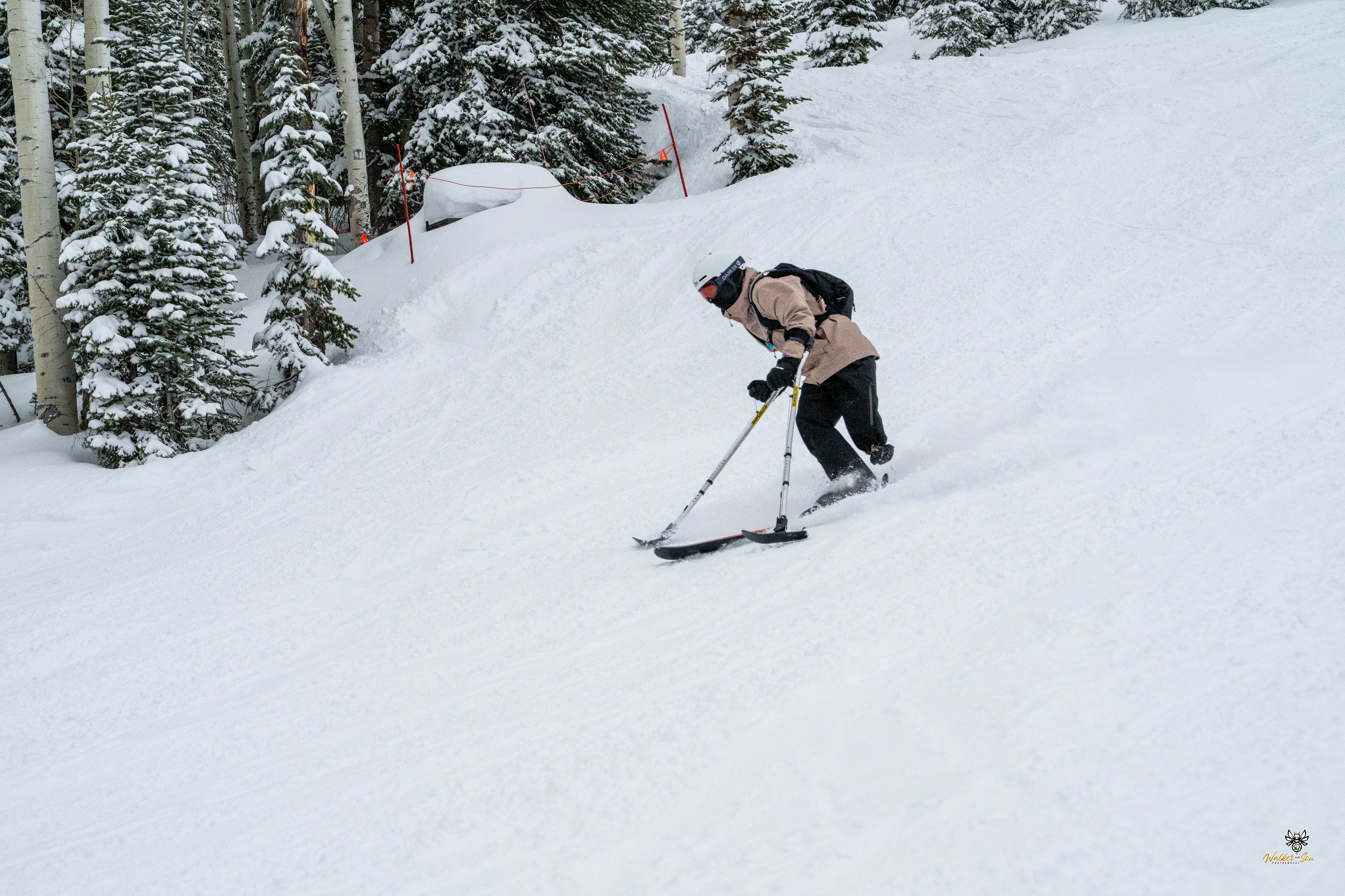 Adaptive skiing